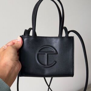 Telfar Mini Bag in Classic Black